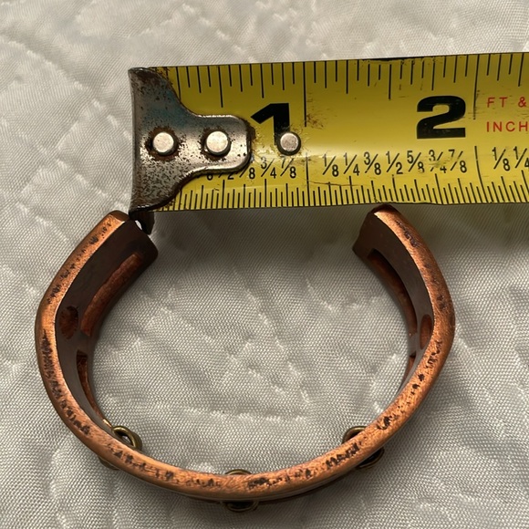 Vintage Copper Cuff Bracelet - Picture 8 of 10